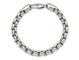 Men's Stainless Steel Box Bracelet  9 Inches